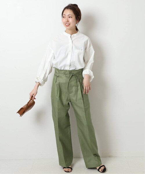 スピックアンドスパン　ハイバギーパンツ Spick & Span（スピックアンドスパン）の「≪予約≫ハイバギー