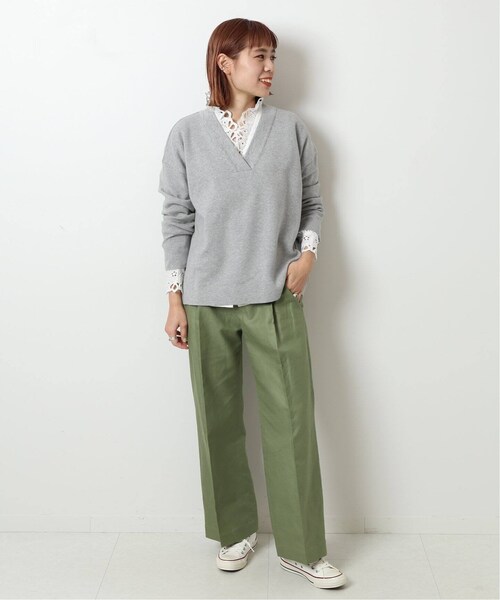 スピックアンドスパン　ハイバギーパンツ Spick & Span（スピックアンドスパン）の「≪予約≫ハイバギー