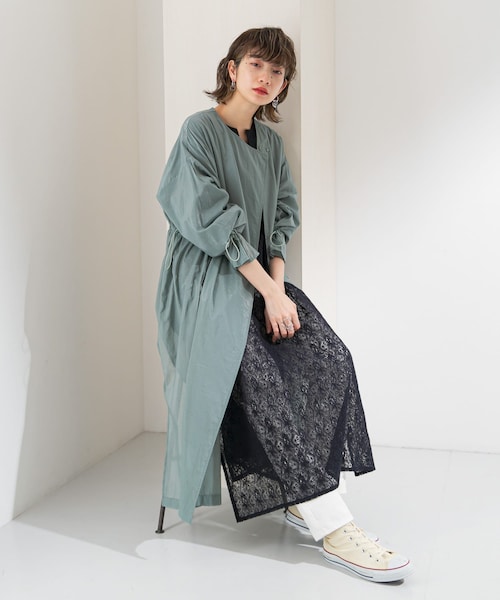 KBF（ケイビーエフ）の「サイドスリットレースワンピース（）」 - WEAR