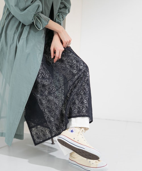 KBF（ケイビーエフ）の「サイドスリットレースワンピース（）」 - WEAR