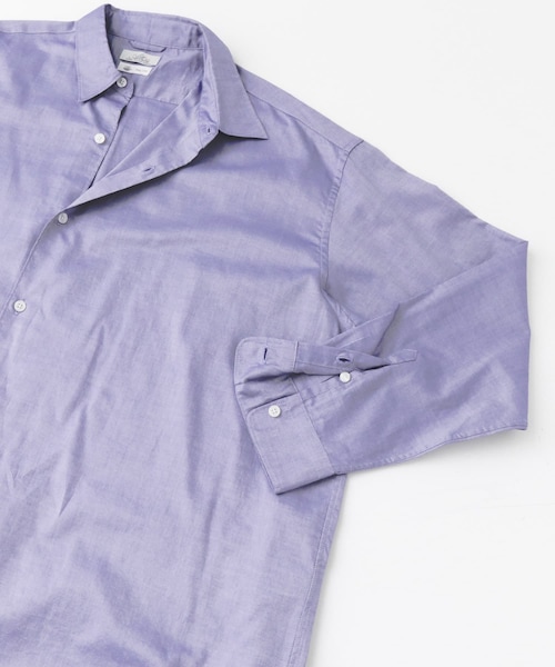 URBAN RESEARCH Sonny Label（アーバンリサーチサニーレーベル）の「ALBINIオーバーシャツ（その他・メンズ・ネイビー/ホワイト/ストライプ・M/L）」の13枚目の写真
