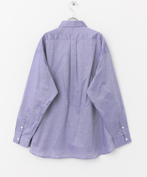 URBAN RESEARCH Sonny Label（アーバンリサーチサニーレーベル）の「ALBINIオーバーシャツ（その他・メンズ・ネイビー/ホワイト/ストライプ・M/L）」の14枚目の写真