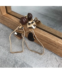 copine | アシンメトリーデザインイヤリング【クリックポスト対象商品】(イヤリング)