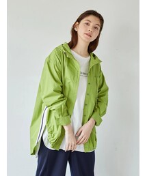 YECCA VECCA（イェッカヴェッカ）の「【先行予約】P.リブMIXフーディーシャツ（トップス）」