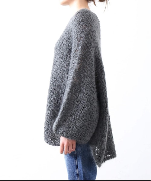 plage（プラージュ）の「イタリアヤーン HANDKNIT モヘヤ