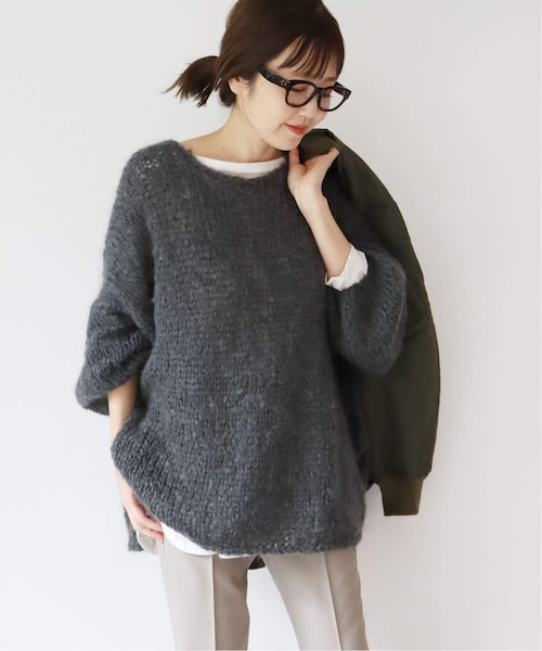 plage（プラージュ）の「イタリアヤーン HANDKNIT モヘヤ