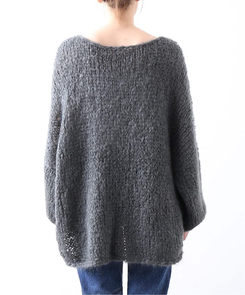 Plage イタリアヤーン HANDKNIT モヘヤ