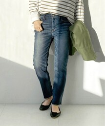 SLOBE IENA（スローブイエナ）の「《予約》【Healthy denim/ヘルシーデニム】 H.Salt Midrise Taperedデニムパンツ◆（その他）」