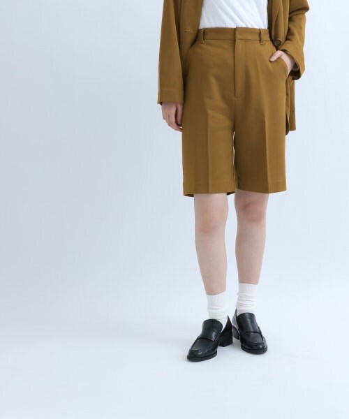 【極美品】JEANASiS Straight Setup Short Pants JEANASIS（ジーナシス）の「Straight Setup Short Pants