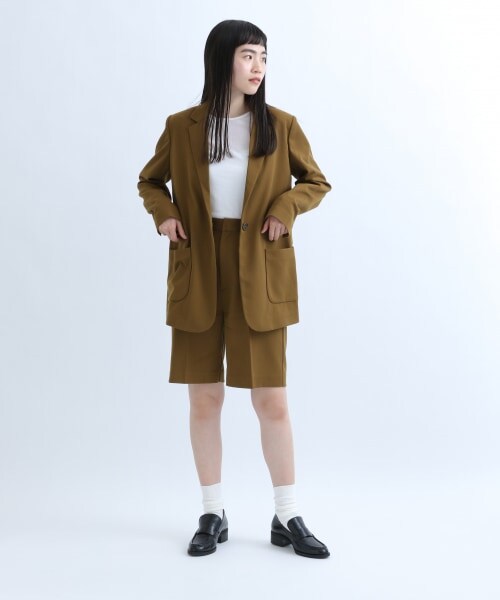 【極美品】JEANASiS Straight Setup Short Pants JEANASIS（ジーナシス）の「Straight Setup Short Pants