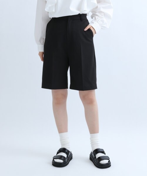 JEANASIS（ジーナシス）の「Straight Setup Short Pants