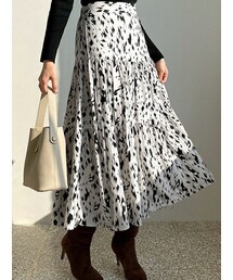 DHOLIC | レオパードスカート(スカート)