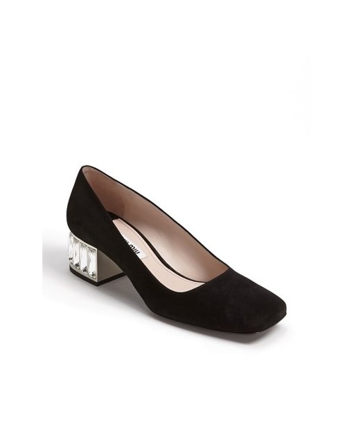 MIUMIU パンプス 黒 レディース】ヒール パンプス コレクション｜MIU