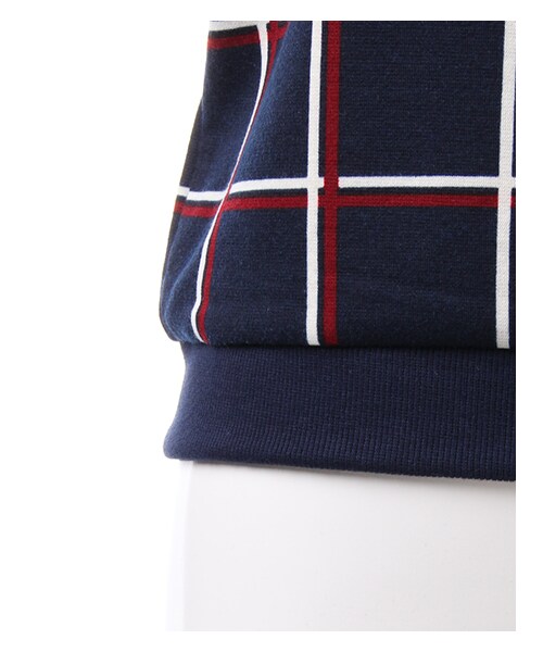 INGNI（イング）の「ウィンドペン柄／TOPS B（トップス・レディース・ｵﾌﾎﾜｲﾄ/ｺﾝ・M）」の6枚目の写真