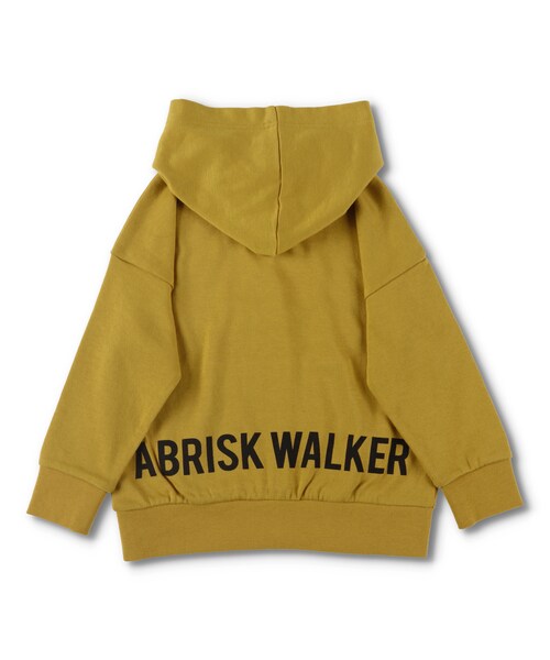 BRANSHES（ブランシェス）の「バックロゴパーカー（パーカー・キッズ・ベージュ/カラシ/ネイビーブルー・100cm～140cm）」の3枚目の写真