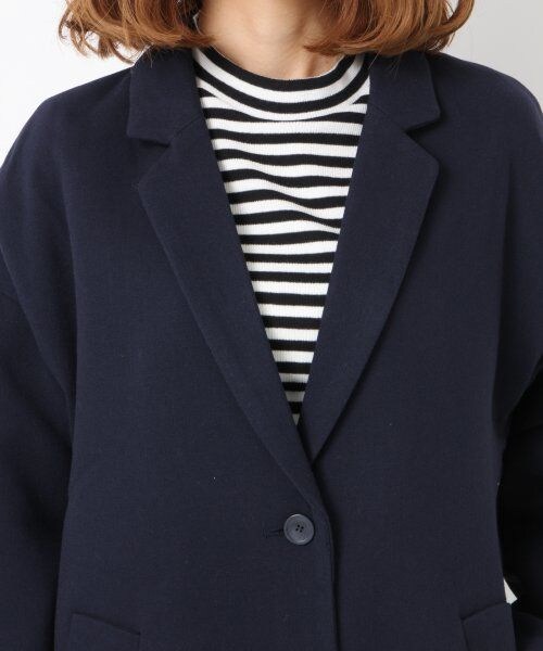 Heather(ヘザー)の「TRチェスターコート(ジャケット/アウター・レディース・ライトピンク/オフベージュ/ネイビー・S/M)」の9枚目の写真