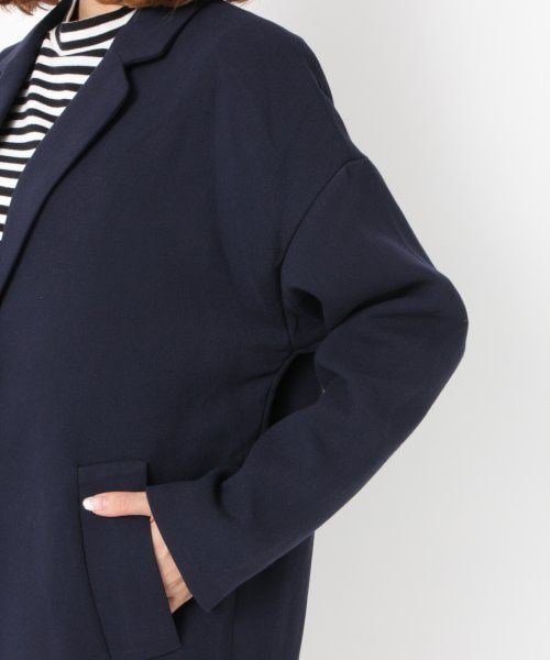 Heather(ヘザー)の「TRチェスターコート(ジャケット/アウター・レディース・ライトピンク/オフベージュ/ネイビー・S/M)」の11枚目の写真