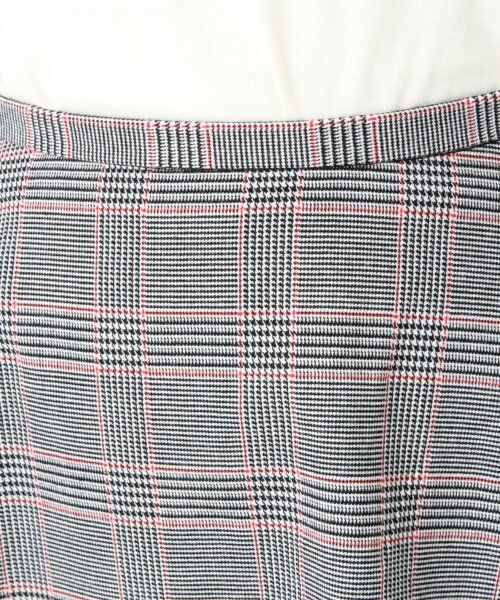 Heather（ヘザー）の「アソートチェックフレアスカート（スカート・レディース・グレー/レッド/ネイビー×グリーン・Ｓ/Ｍ）」の6枚目の写真