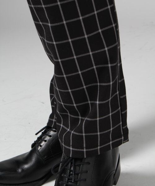 HARE（ハレ）の「ウィンドペンチェックパンツ（パンツ・メンズ・ブラック/ネイビー・Ｓ/Ｍ）」の7枚目の写真