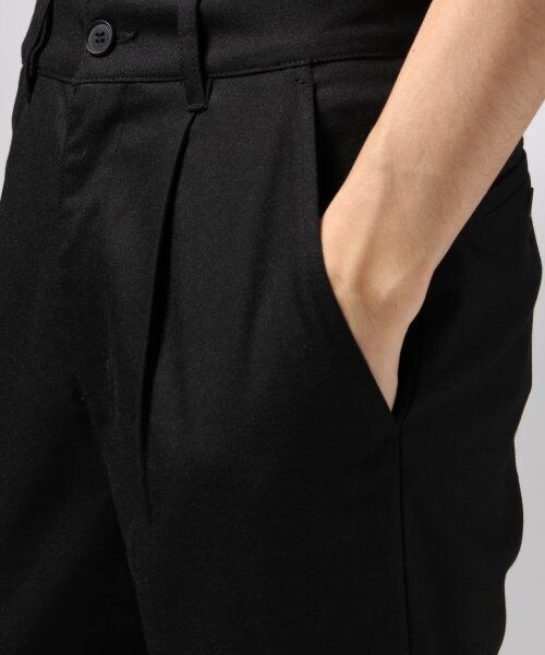 HARE（ハレ）の「スソシャーリングパンツ（パンツ・メンズ・ブラック/グレー/ダークグリーン・S/M/L）」の7枚目の写真