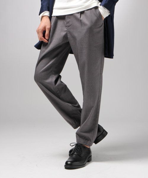 HARE（ハレ）の「スソシャーリングパンツ（パンツ・メンズ・ブラック/グレー/ダークグリーン・S/M/L）」の2枚目の写真