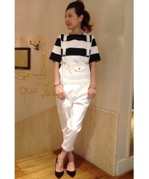 L’Appartement | ホワイトデニムサロペット(パンツ)