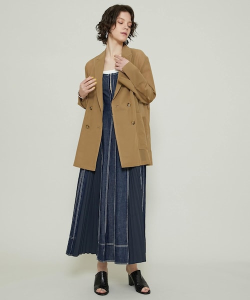 CASA FLINE（カーサフライン）の「フロントホックデニムロング