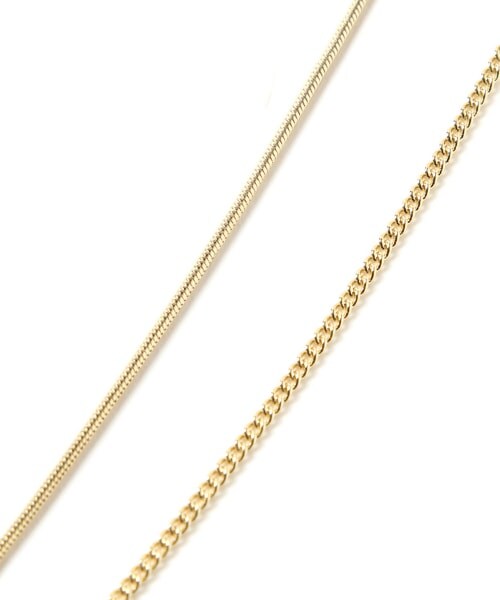 Andemiu（アンデミュウ）の「コインワントップネックレス（アクセサリー・シルバー/ゴールド）」の9枚目の写真