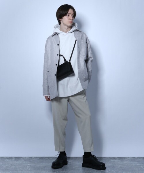 HARE(ハレ)の「スクエアショルダーミニBAG(バッグ・ブラック)」の4枚目の写真