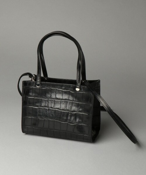 HARE(ハレ)の「スクエアショルダーミニBAG(バッグ・ブラック)」の5枚目の写真