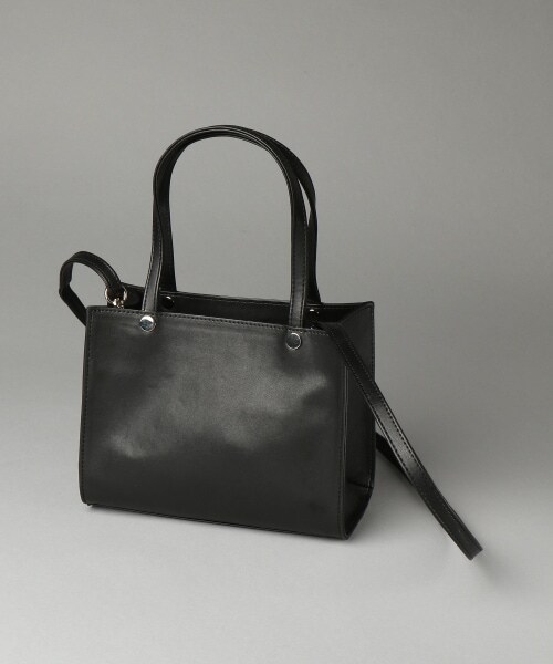 HARE(ハレ)の「スクエアショルダーミニBAG(バッグ・ブラック)」の6枚目の写真