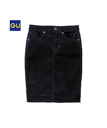 GU | （GU）コーデュロイタイトスカート(スカート)