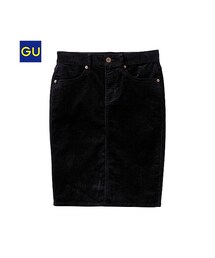 GU | （GU）コーデュロイタイトスカート(スカート)