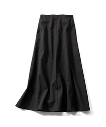 IEDIT（イディット）の「IEDIT[イディット] 福田麻琴さんコラボ カツラギフレアーロングスカート〈ブラック〉（レディースファッション > ボトムス > スカート）」