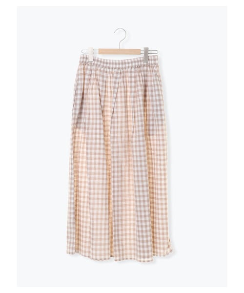 Samansa Mos2(サマンサ モスモス)の「2枚重ねエプロンスカート(スカート・オフホワイト/ブラック/ラベンダー・F)」の8枚目の写真