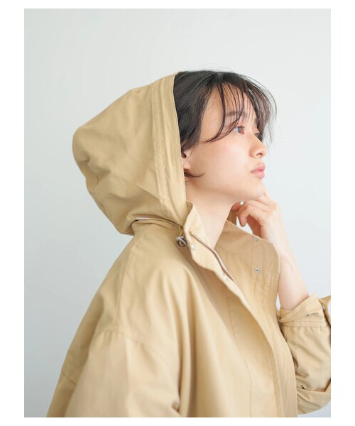 AMERICAN HOLIC（アメリカンホリック）の「【先行予約】バックプリーツマウンテンパーカー（ジャケット/アウター・ブラック/ベージュ/カーキ/サックスブルー/ネイビー・M/L）」の17枚目の写真