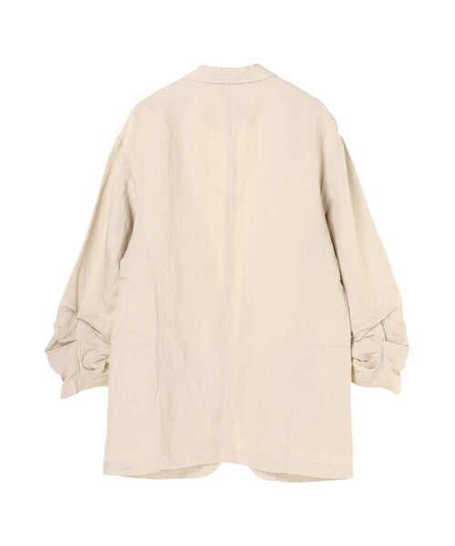 AMERICAN HOLIC（アメリカンホリック）の「【先行予約】リネンブレンドジャケット（ジャケット/アウター・ベージュ/ブラウン・M/L）」の16枚目の写真