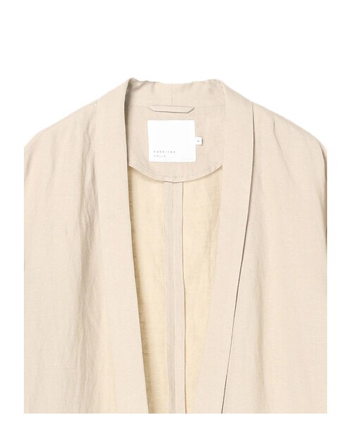 AMERICAN HOLIC（アメリカンホリック）の「【先行予約】リネンブレンドジャケット（ジャケット/アウター・ベージュ/ブラウン・M/L）」の17枚目の写真
