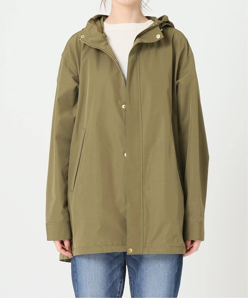 【極美品】IENA イエナ タフタフーデットブルゾン カーキ　38 IENA（イエナ）の「《予約》P/Cタフタフーデットブルゾン◇（）」 - WEAR