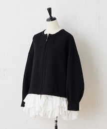 BEARDSLEY（ビアズリー）の「裾フリルジャケット（ブルゾン