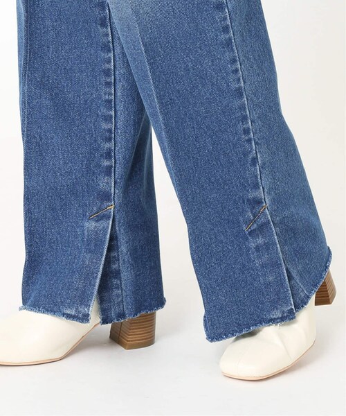 B.C STOCK(ベーセーストック)の「Natural Friendly Denim ワイドパンツ◆(パンツ・ブラック/S/M/(001)/在庫なし)」の21枚目の写真