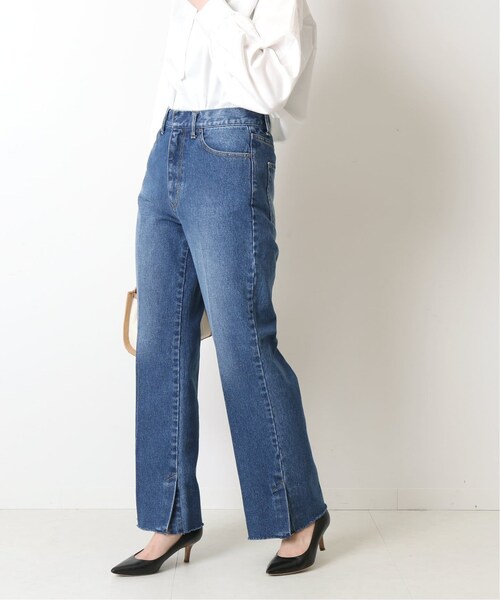 B.C STOCK(ベーセーストック)の「Natural Friendly Denim ワイドパンツ◆(パンツ・ブラック/S/M/(001)/在庫なし)」の9枚目の写真