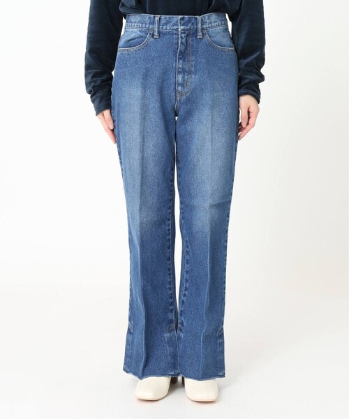 B.C STOCK(ベーセーストック)の「Natural Friendly Denim ワイドパンツ◆(パンツ・ブラック/S/M/(001)/在庫なし)」の14枚目の写真