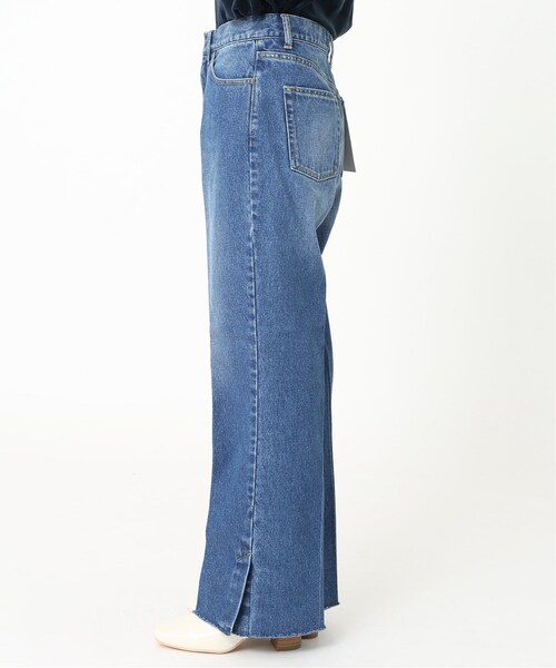 B.C STOCK(ベーセーストック)の「Natural Friendly Denim ワイドパンツ◆(パンツ・ブラック/S/M/(001)/在庫なし)」の15枚目の写真