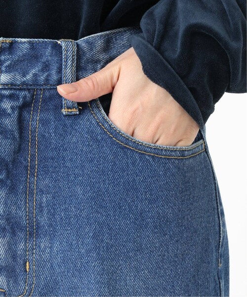 B.C STOCK(ベーセーストック)の「Natural Friendly Denim ワイドパンツ◆(パンツ・ブラック/S/M/(001)/在庫なし)」の19枚目の写真