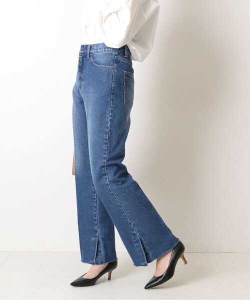 B.C STOCK(ベーセーストック)の「Natural Friendly Denim ワイドパンツ◆(パンツ・ブラック/S/M/(001)/在庫なし)」の12枚目の写真