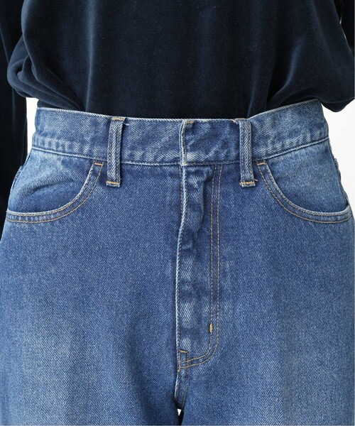 B.C STOCK(ベーセーストック)の「Natural Friendly Denim ワイドパンツ◆(パンツ・ブラック/S/M/(001)/在庫なし)」の20枚目の写真