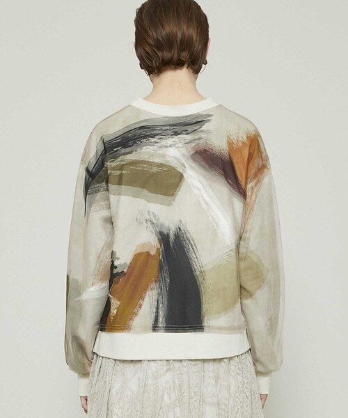 Ameri（アメリ）の「ルイーズアートスウェット (01110340040)（）」 - WEAR 