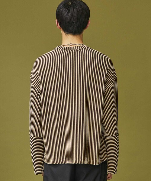 Jieda(ジエダ)の「RIPPLE L/S T-SHIRT()」 - WEAR Jieda(ジエダ)の「RIPPLE L/S T-SHIRT()」 - WEAR