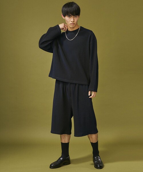 Jieda(ジエダ)の「RIPPLE L/S T-SHIRT()」 - WEAR Jieda(ジエダ)の「RIPPLE L/S T-SHIRT()」 - WEAR